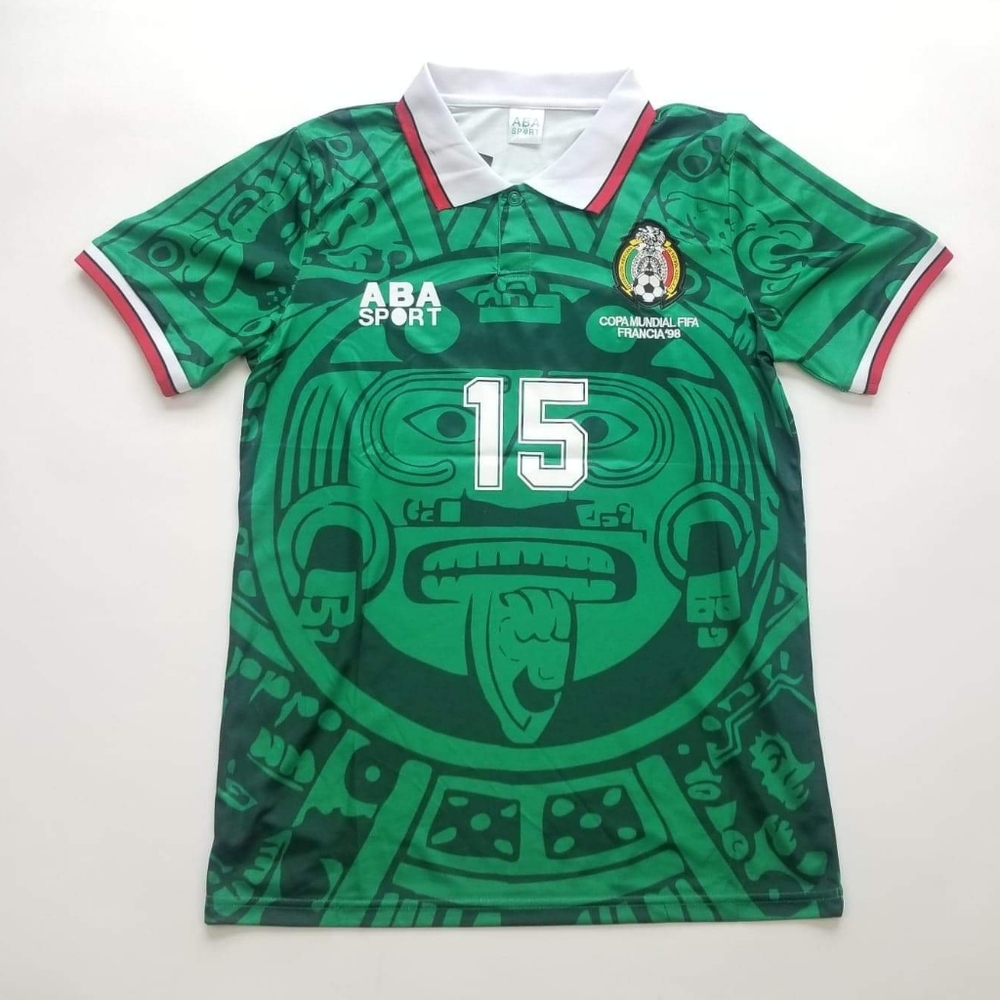 Mexico national soccer team retro jersey